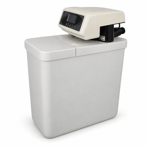 Micro Softener with F79 Valve White Cabinet 3/4" ports