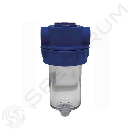 SFH-TC-1-1-1/4 : SPECTRUM FS- Size 1 Clear Filter Housing 1/4" | GAPS Water Treatment