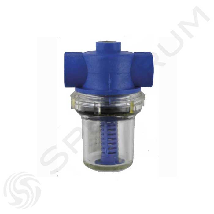 SFH-TC-1-2-1/4-W : SPECTRUM FS- Size 2 Clear Filter Housing 1/4" with Support | GAPS Water Treatment