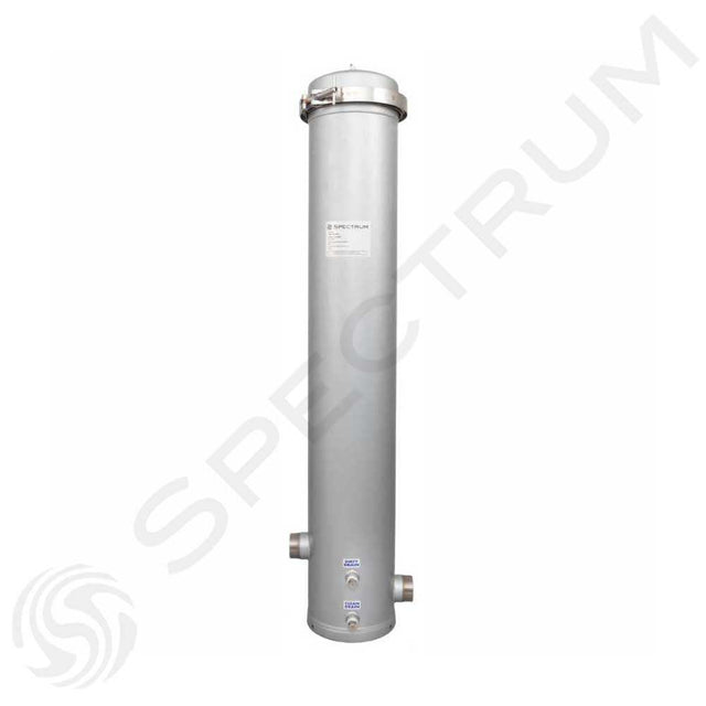 SPECTRUM Inox 3 x 40" Multi Round Stainless Steel Filter Housing 2" BSPM 240 lpm* | GAPS Water Treatment