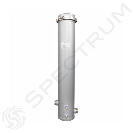 SPECTRUM Inox 7 x 40" Multi Round Stainless Steel Filter Housing 2" BSPM 560 lpm* | GAPS Water Treatment