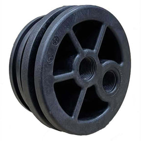 SMH-SP-3/8-ENDPLUG : AXEON End Plug 2.5" Diameter 3/8" FNPT for SMH-SP Housings 208246 | GAPS Water Treatment