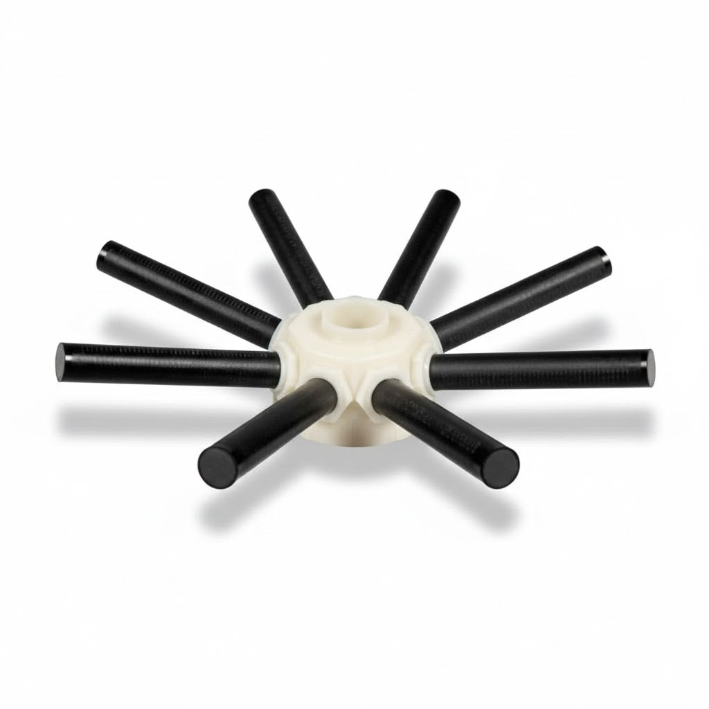 Clack D7178-04 Bottom Spider for 14" - 16" Vessel 1.05" TMHL 14-16