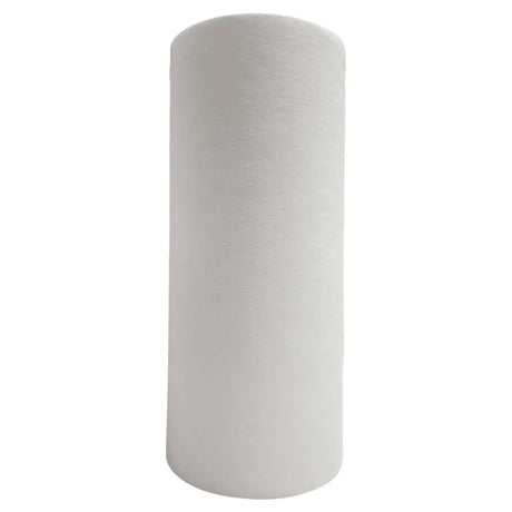 Atlas Large Diameter Clear 10" Housing with 5 micron Spun Sediment filter 5 micron 1" 30 LPM