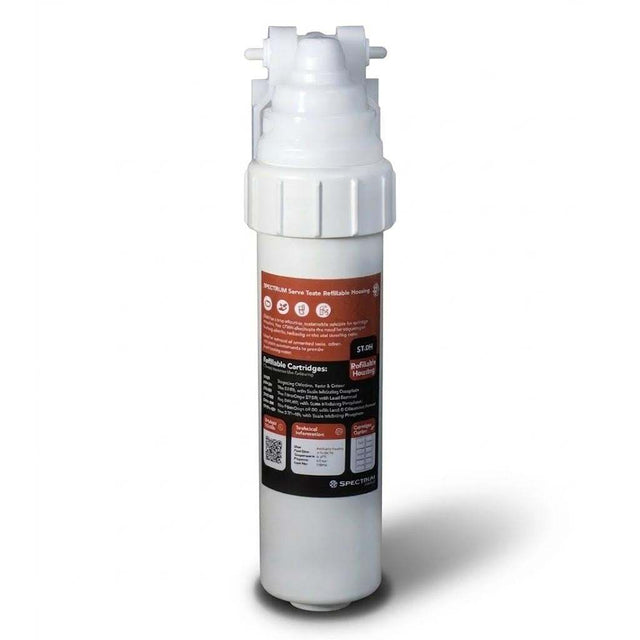 ST-RH : SPECTRUM Serve Taste Refillable White Housing 1/4" push fit