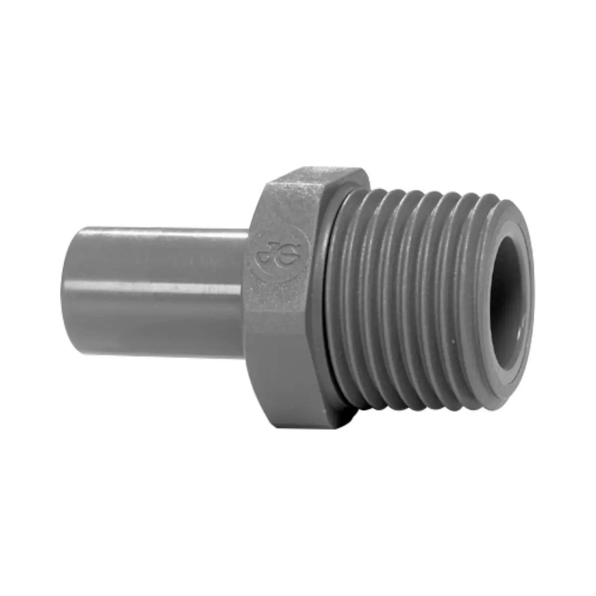 John Guest Stem Adaptor 1/2" Stem x 1/2'' BSPT PI051604S