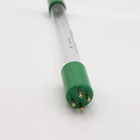 Pallas UV Lamp 20W for Sita UV 107 026410 with green connectors, ideal for water treatment systems.