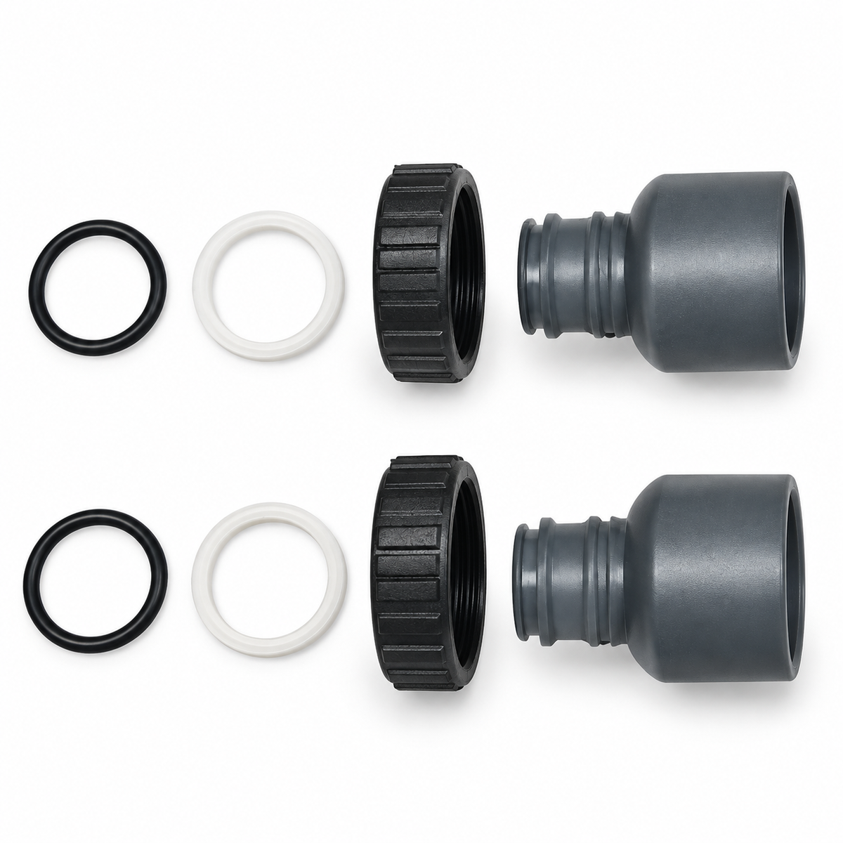 Clack V3007-07 WS1 Fitting 1.25" and 1.5" Solvent Assembly