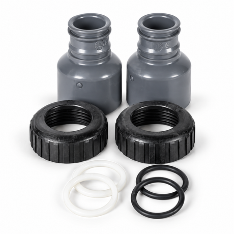 Clack V3007-07 WS1 Fitting 1.25" and 1.5" Solvent Assembly