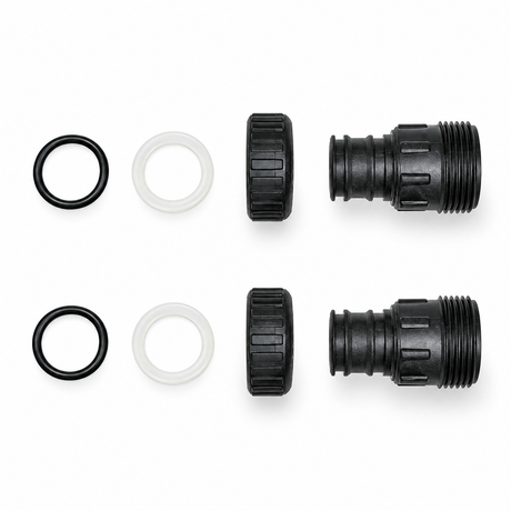 Clack V3007-08 WS1 Fitting 1.25" Plastic Male BSPT Assembly