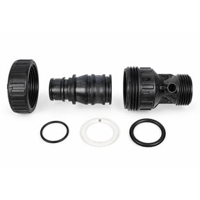 Clack V3008-04 WS1 Straight Drain Fitting Without Silencer – 9–25 GPM