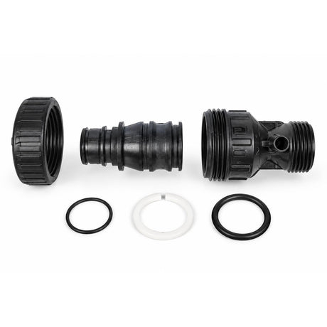 Clack V3008-04 WS1 Straight Drain Fitting Without Silencer – 9–25 GPM