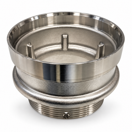 Clack V3064 WS2H/WS2QC 4" Base Assembly – For 4" Threaded Vessels