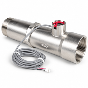 Clack V3095BSPT-15 3" Meter Assembly Male x Female BSPT with 4.5 meter Cable