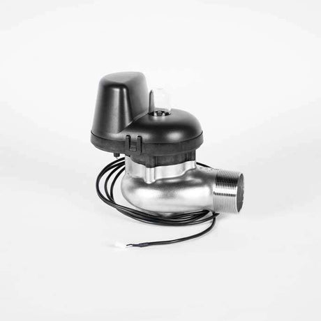 Clack No Raw Water Bypass 2" V3098-BSPT, durable stainless steel valve component for water treatment systems.