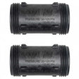 Clack V3467 WS1 Bypass Inline Adapter Fitting Set of 2