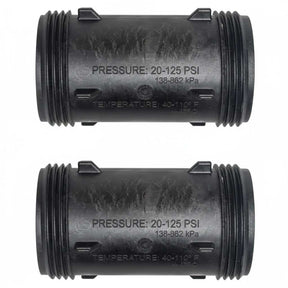 Clack V3467 WS1 Bypass Inline Adapter Fitting Set of 2