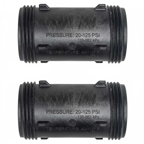 Clack V3467 WS1 Bypass Inline Adapter Fitting Set of 2