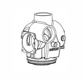 Clack V3667BSPT- 03 WS3 Body W/V3465 Plug