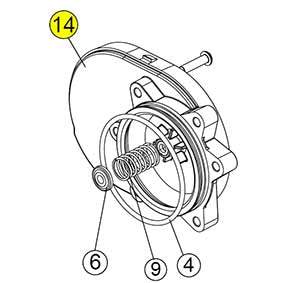 Clack V4006-01 T1 Transfer Drive Cap Assembly