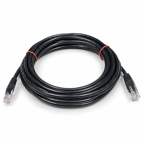 Clack V4470-15 Cat 5e Cable with RJ45 Connectors – Black, 4.5m