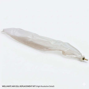 Wellmate PEU Aircell replacement kit components displayed on white background