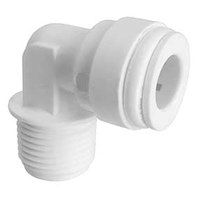 Fixed Elbow 1/4" Push fit x 1/4" Thread
