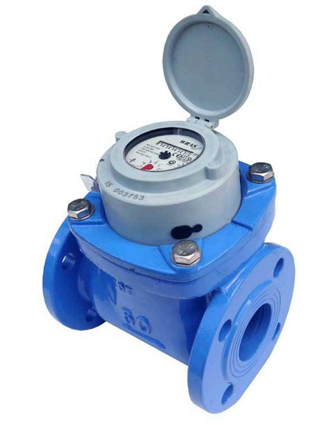 WP-SDC Woltmann Helix Water Meter - Cold, Dry Dial, Flanged