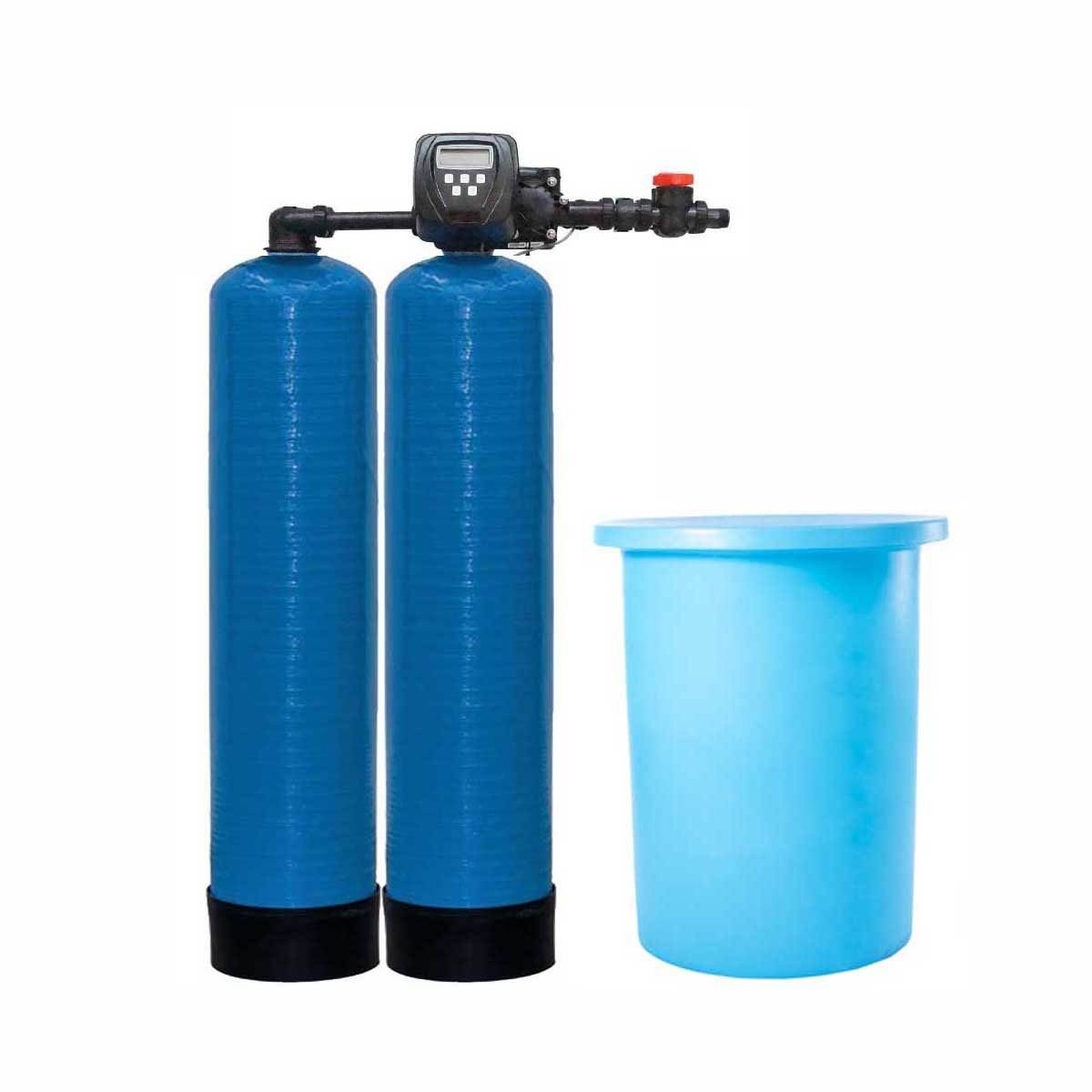 Duplex Water Softener with Clack WS1 TT Digital Controller 1" (0.4 - 6.4 m3/hr)